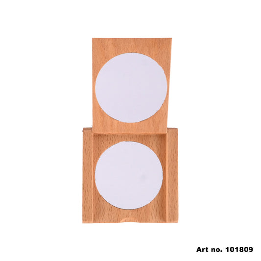 Wessen Wooden Dual-Sided Mirror – Art No. 108189