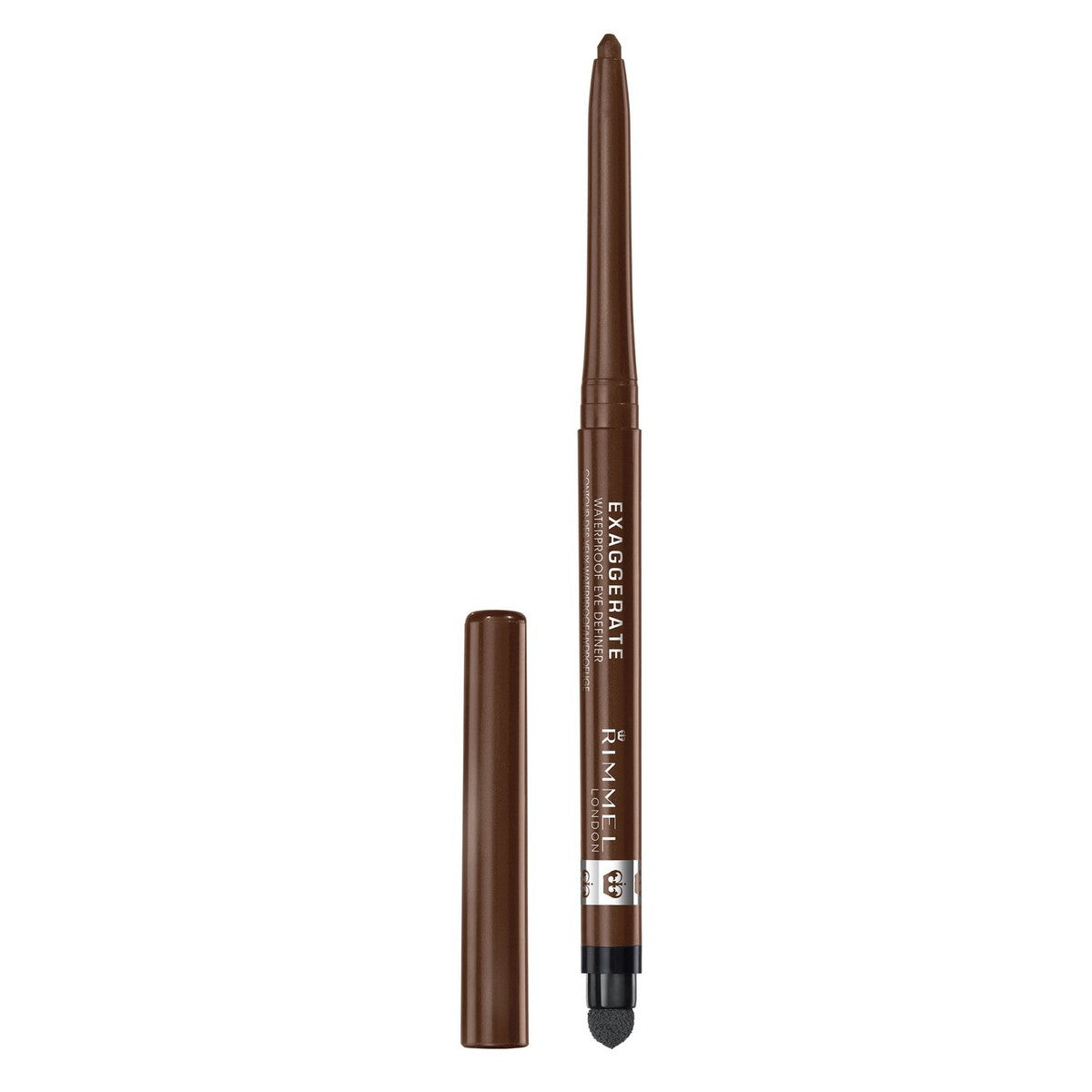 Rimmel London Exaggerate Waterproof Eye Definer (Shade 212 - Rich Brown)