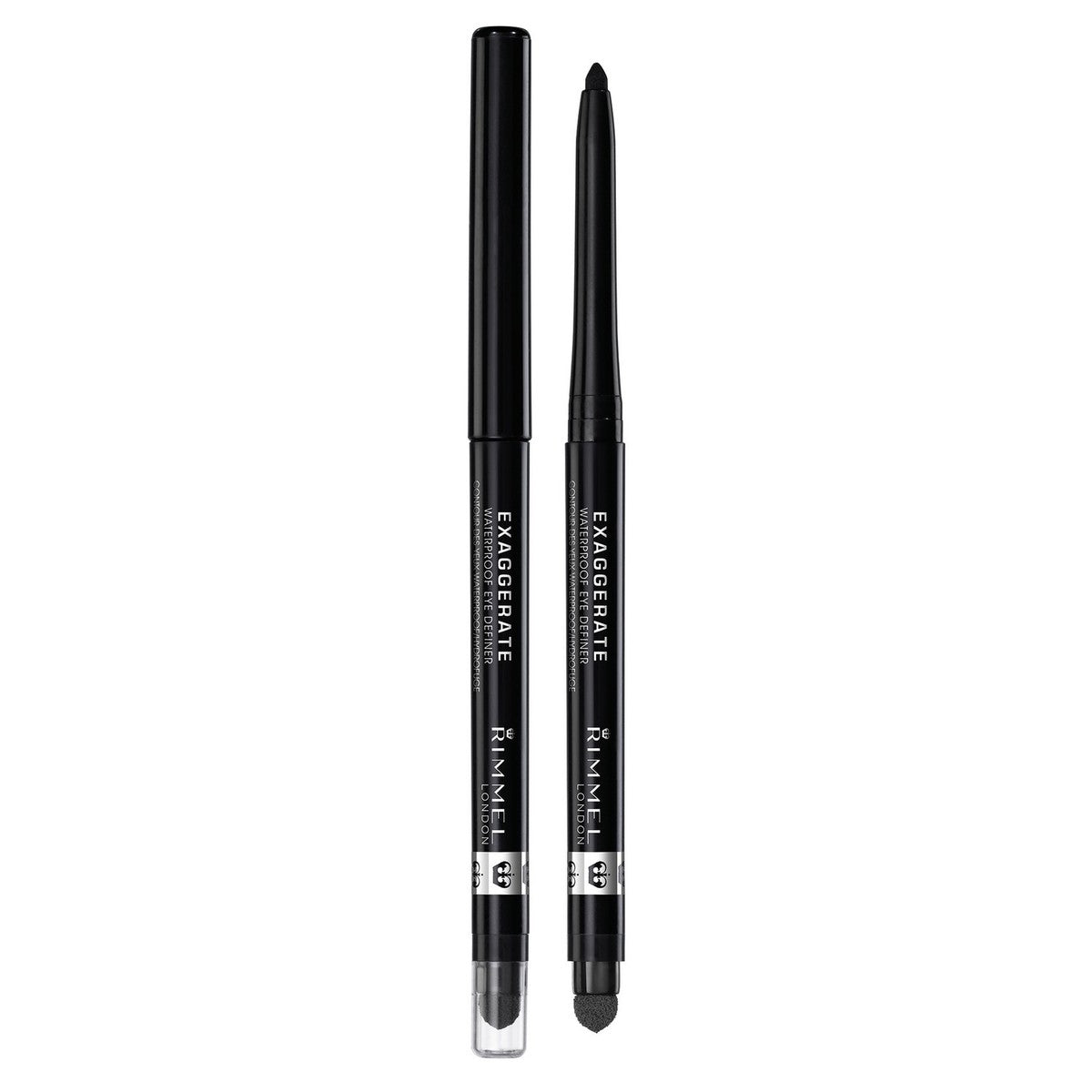 Rimmel London Exaggerate Waterproof Eye Definer (Shade 262 - Blackest Black)