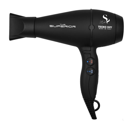 Tecno Dry Superior Black Matt Hair Dryer