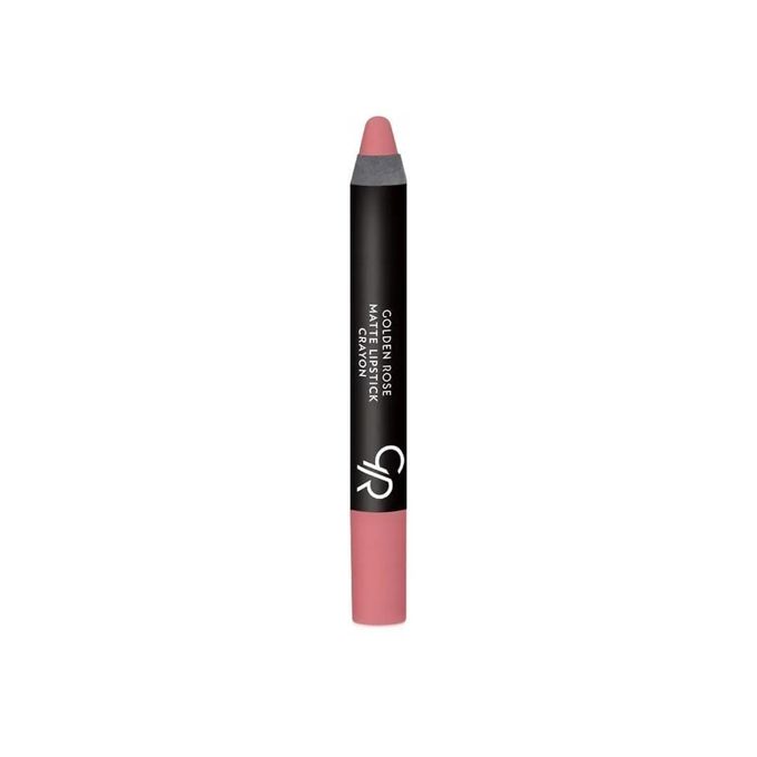 The Golden Rose Matte Lipstick Crayon No. 22