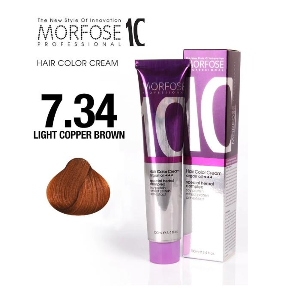 MORFOSE NO 7.344 HAIR COLOR CREAM