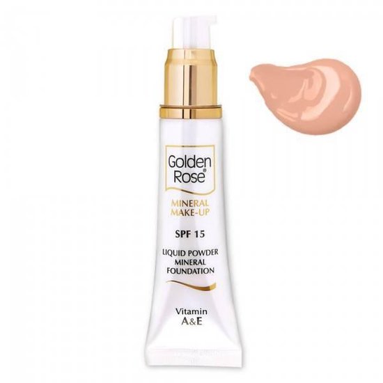 Golden Rose Liquid Powder Mineral Foundation No. 6