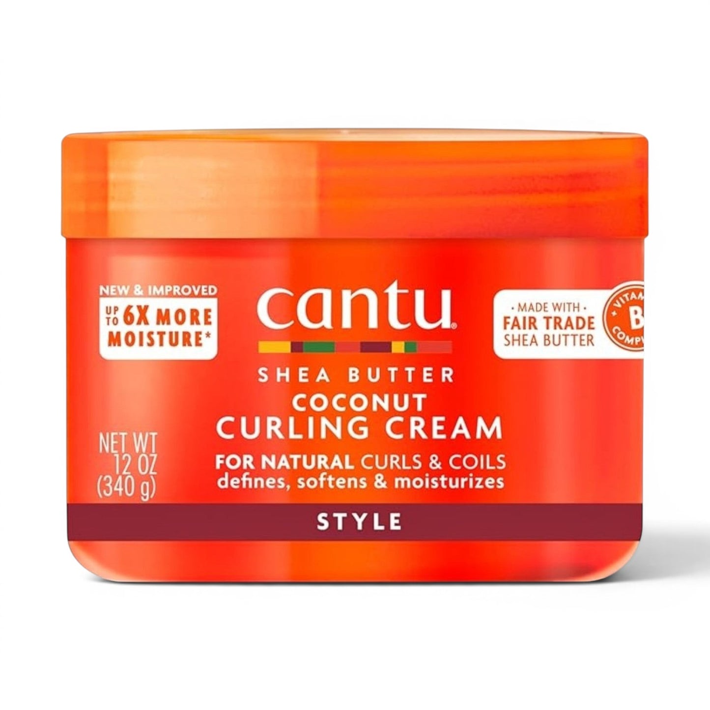 Cantu Shea Butter Coconut Curling Cream 12z