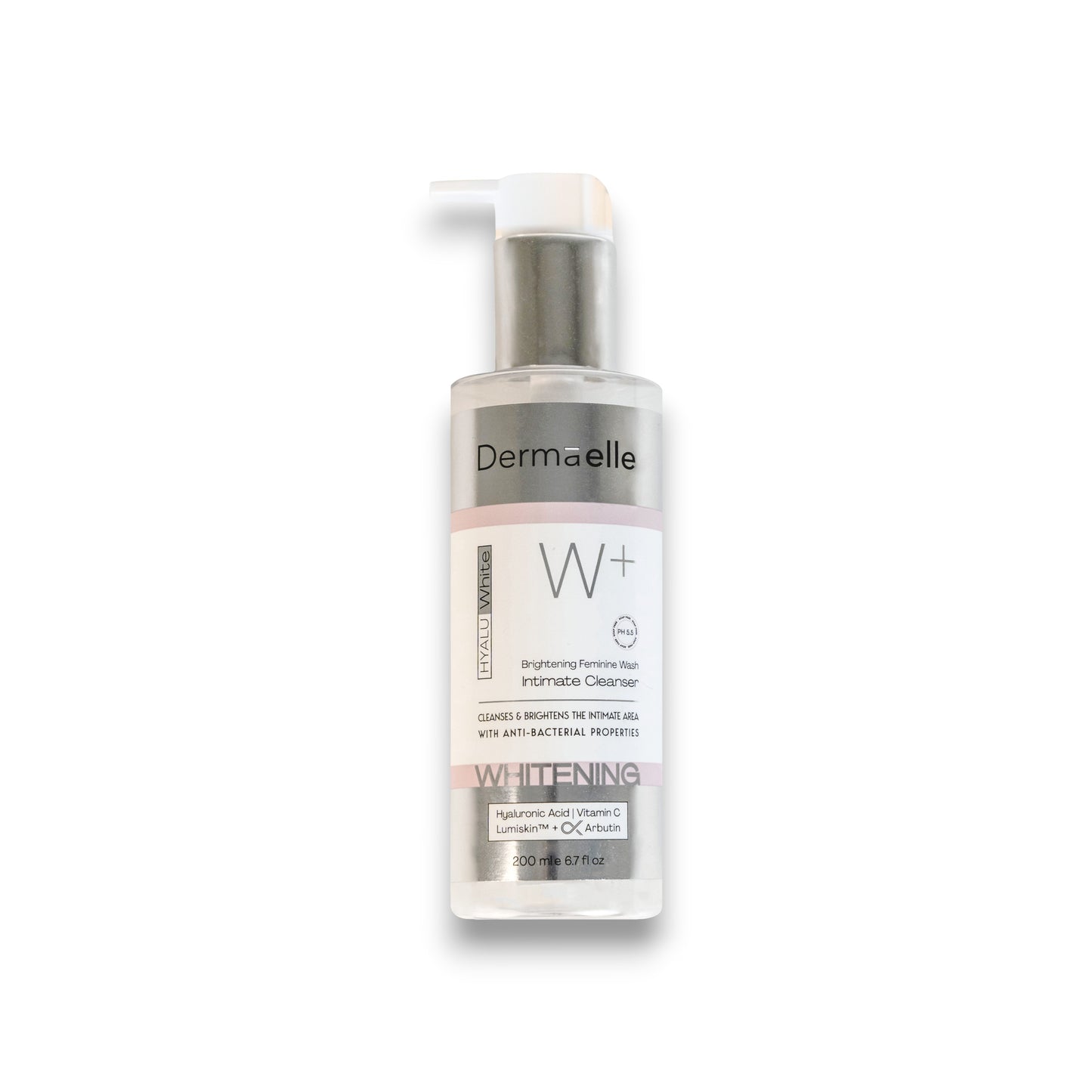 DERMAELLE HYALU WHITE INTIMATE CLEANSER 200ML