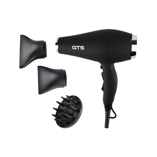 Professional Hair Dryer GTS-10200 Black