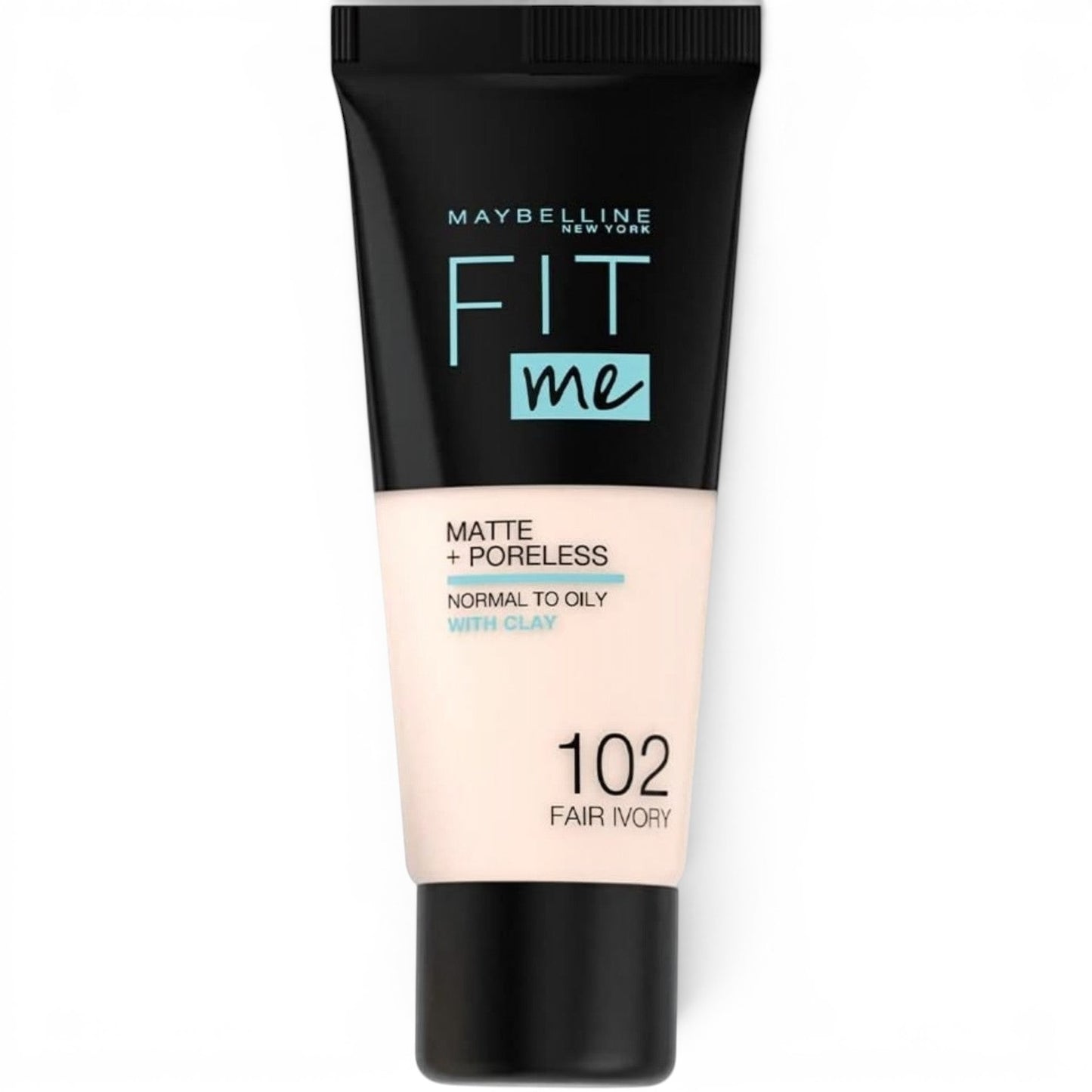 Maybelline New York Fit Me Matte + Poreless – 102 Fair Ivory