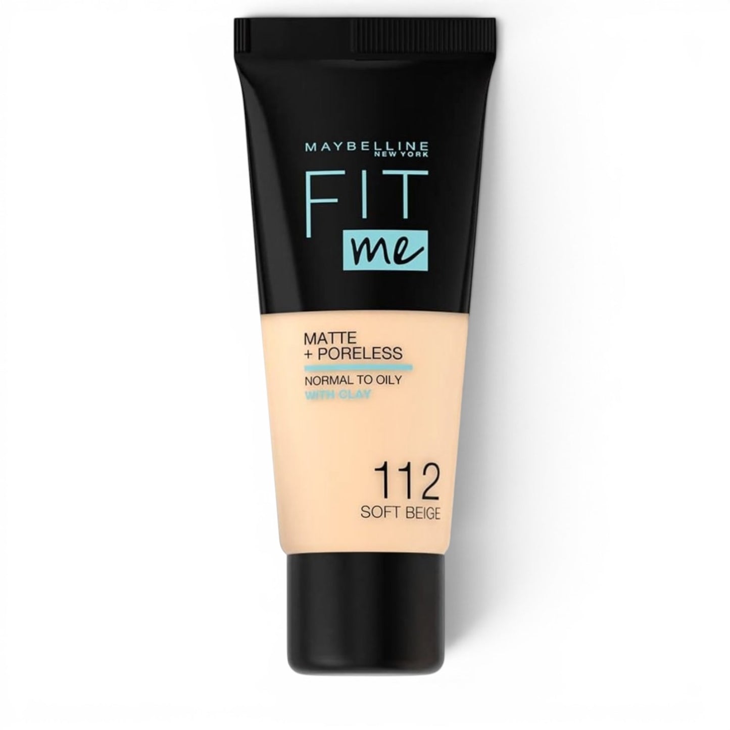 Maybelline New York Fit Me Matte + Poreless – 112 Soft Beige