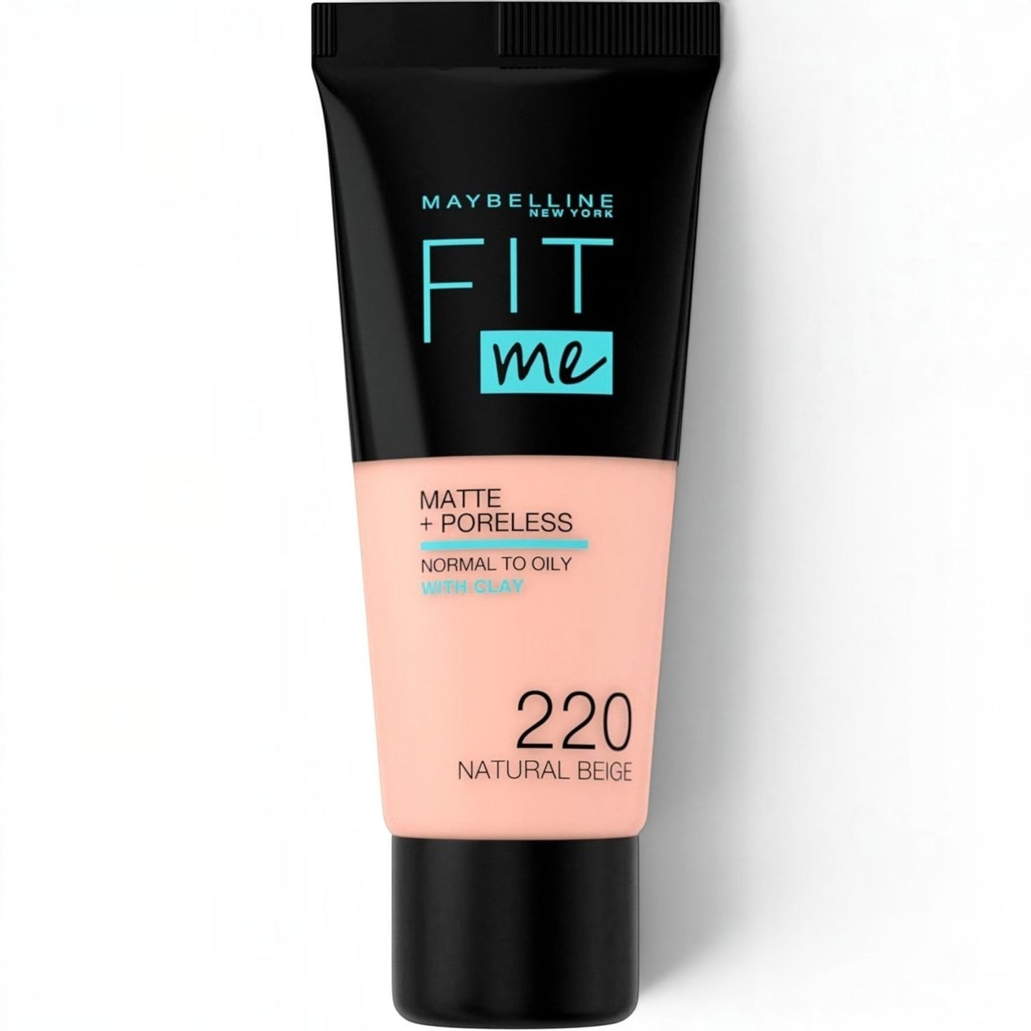 Maybelline New York Fit Me Matte + Poreless – 220 Natural Beige