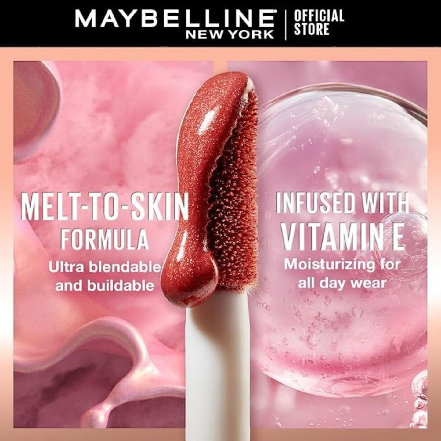 Maybelline New York Sunkisser Liquid Glow Blush With Vitamin E, 09 Midnight Shimmer