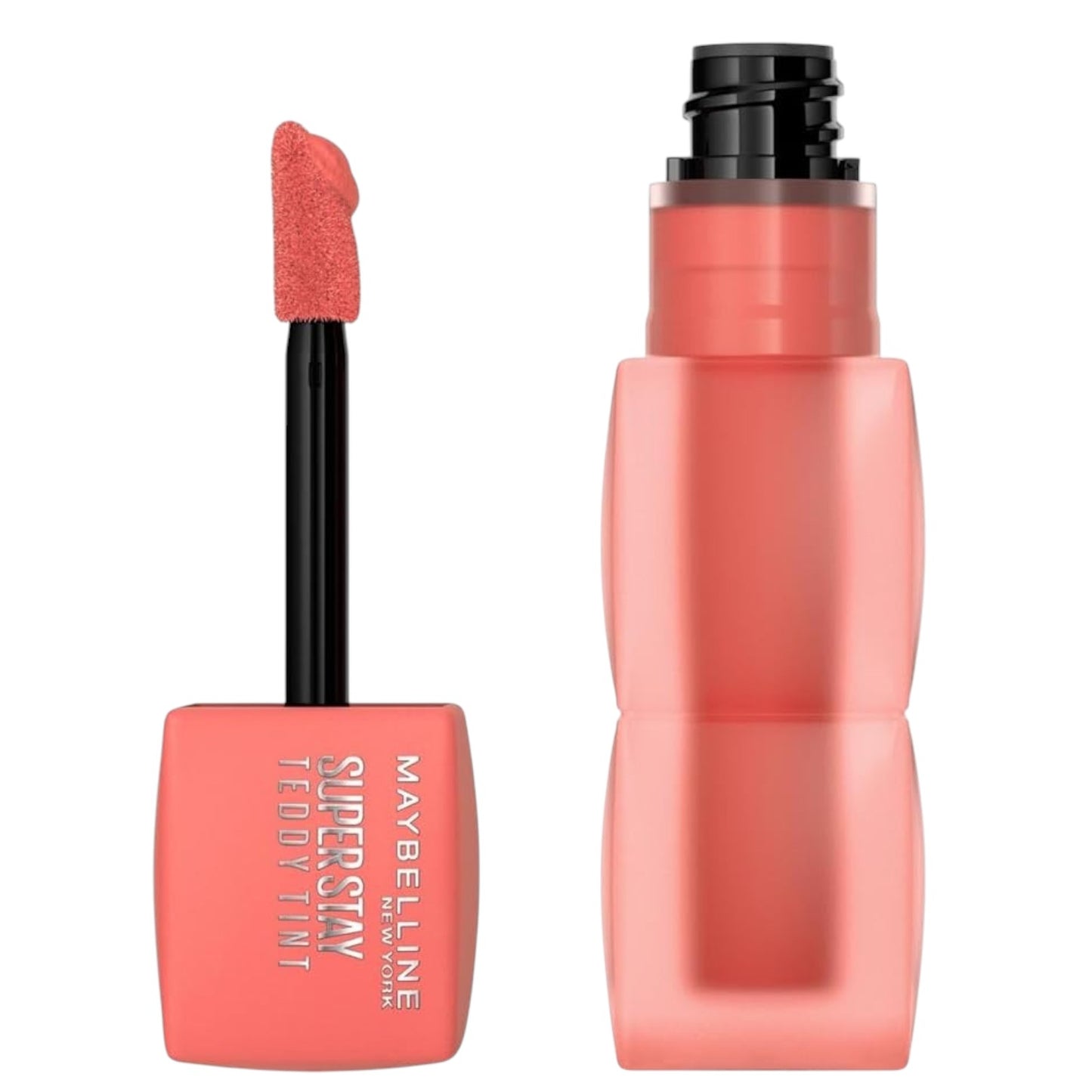 Maybelline New York,Super Stay Teddy Lip Tin Long Lasting Matte Lipstick For Up To 12HR Wear, Baby Tee Shade 25