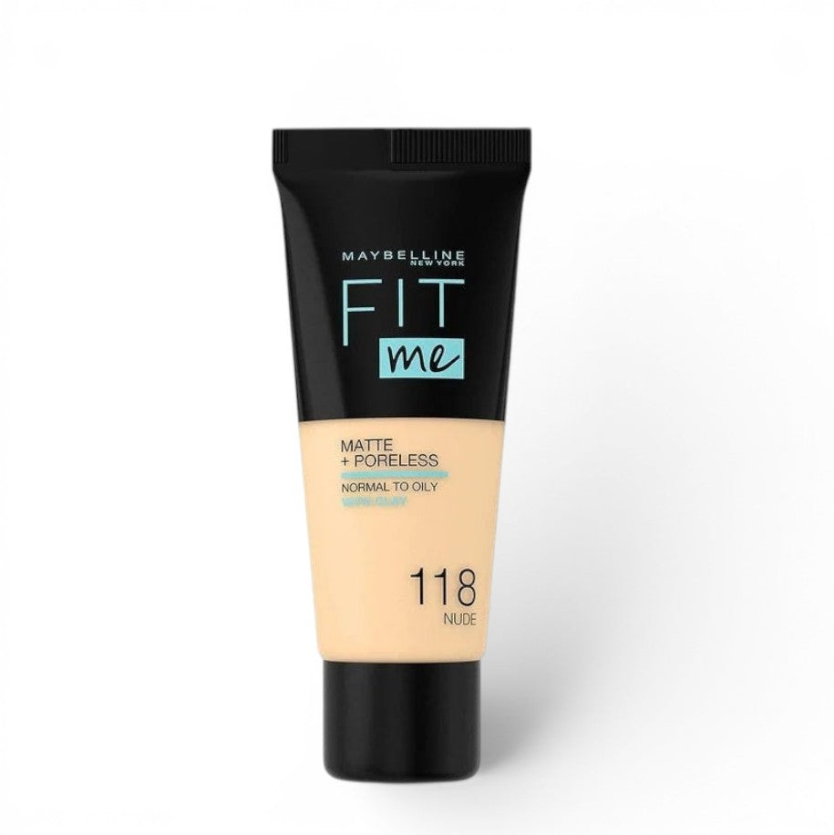 Maybelline New York Fit Me Matte + Poreless - 118 Nude