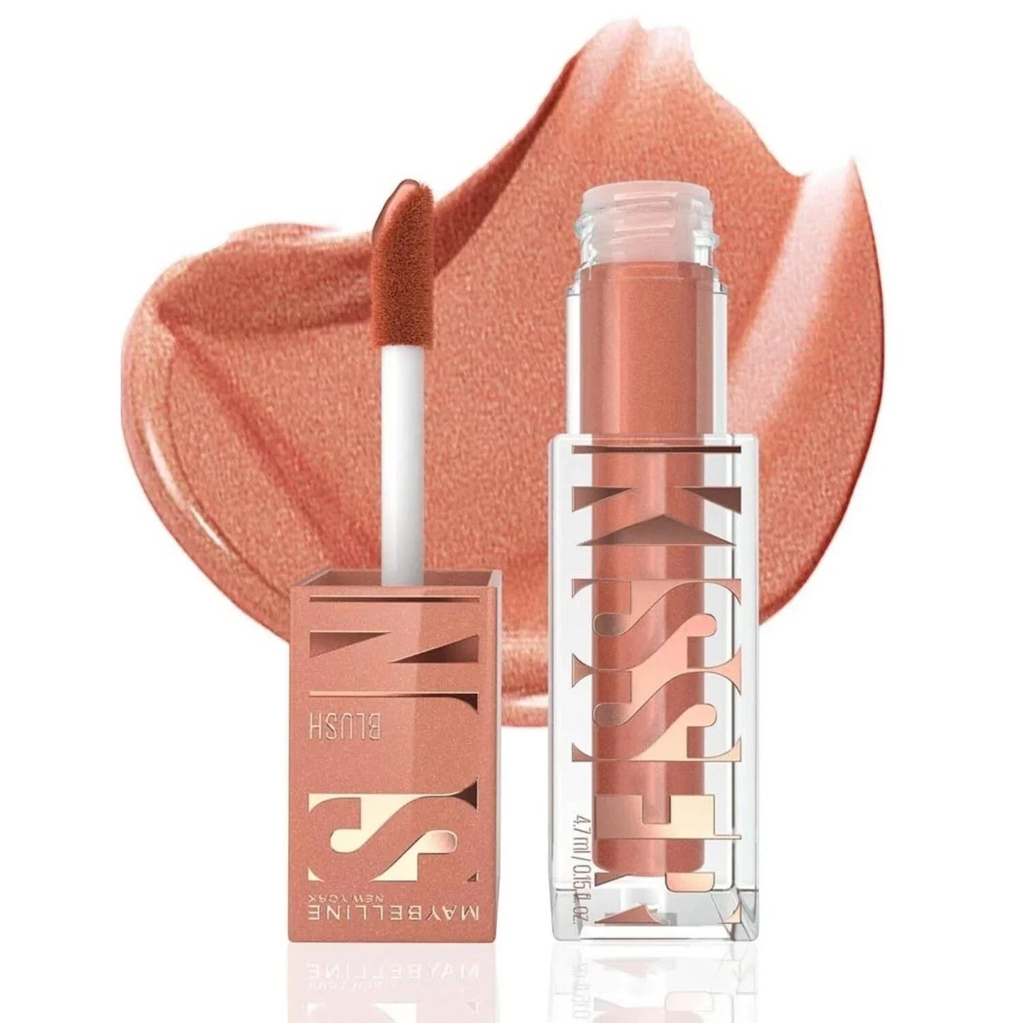 Maybelline New York Sunkisser Liquid Glow Blush With Vitamin E, 03City Sizzle