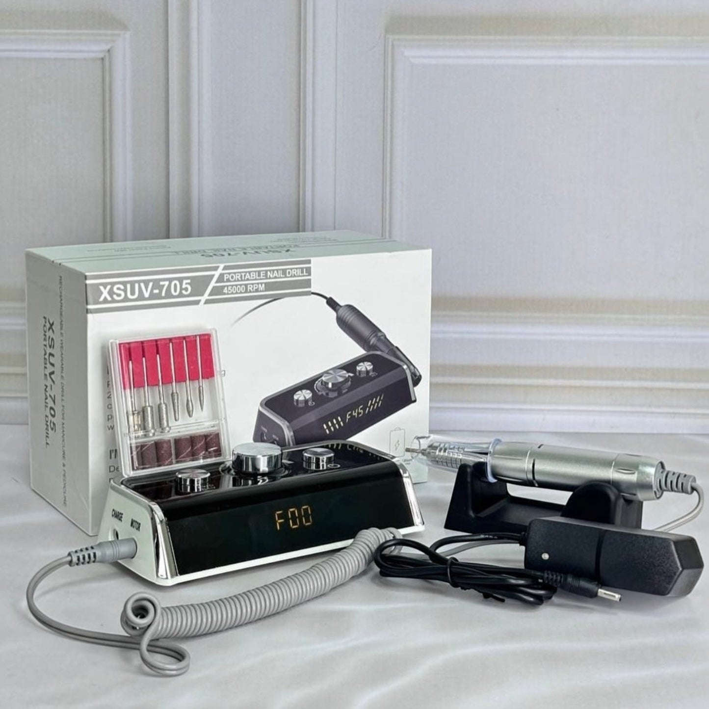 Portable Nail Drill XSUV-705 45000rpm