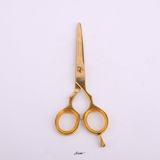 Pakistanian Metal Professional Gold Scissors Code: 1020