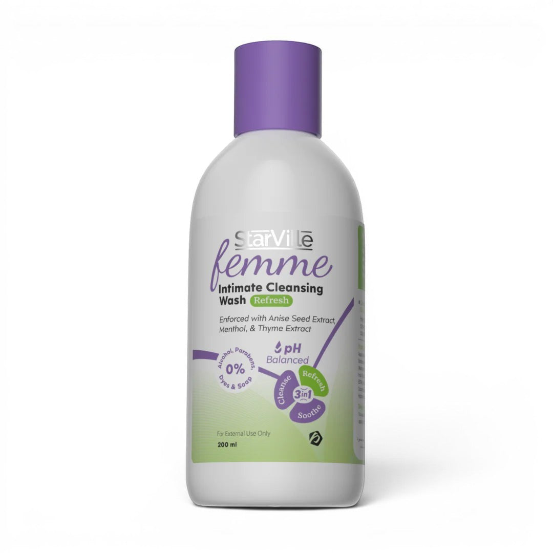 StarVille Femme Intimate Cleansing Wash Refresh 200 ml