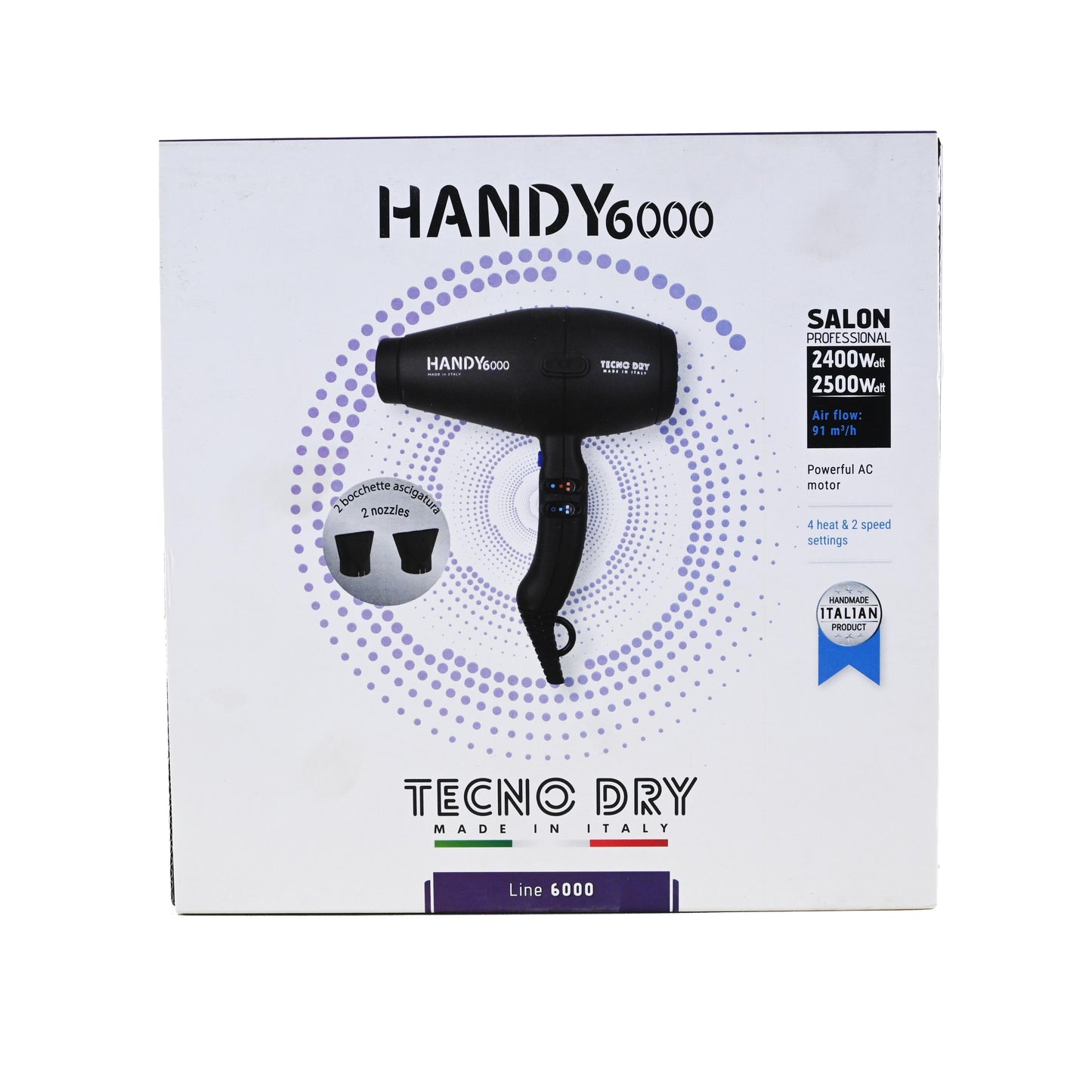 Handy 6000 Black Matt Hair Dryer