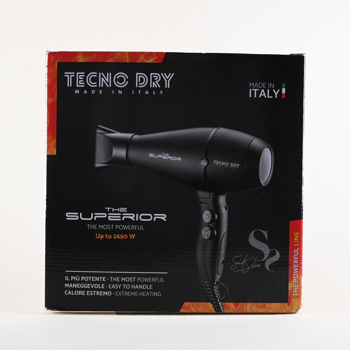 Tecno Dry Superior Black Hair Dryer