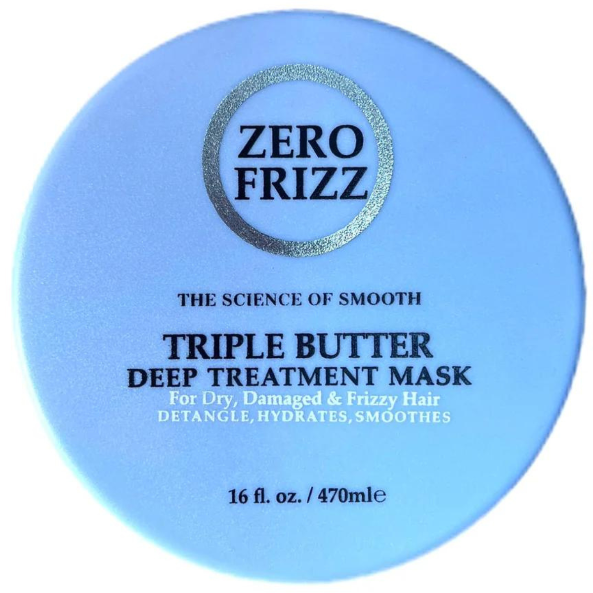 Zero Frizz Triple Butter Deep Treatment Hair Mask 470 ml