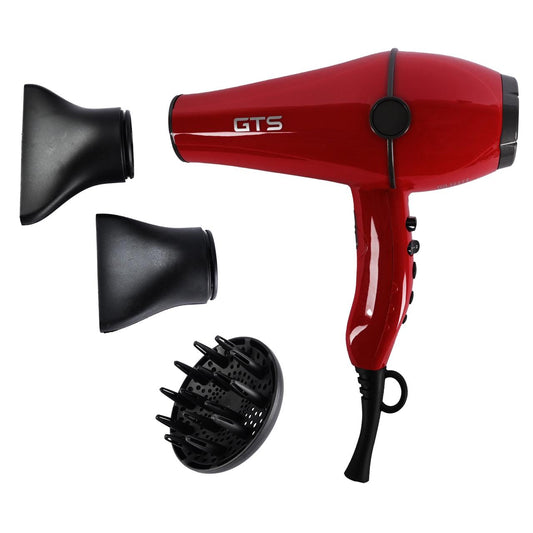 Professional Hair Dryer GTS-10400 Red