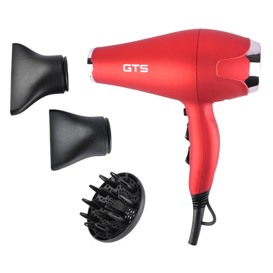 Professional Hair Dryer GTS-10200 Red