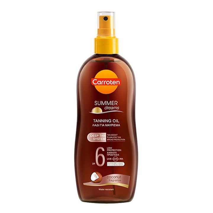 Carroten Tanning Oil SPF6 200 ml