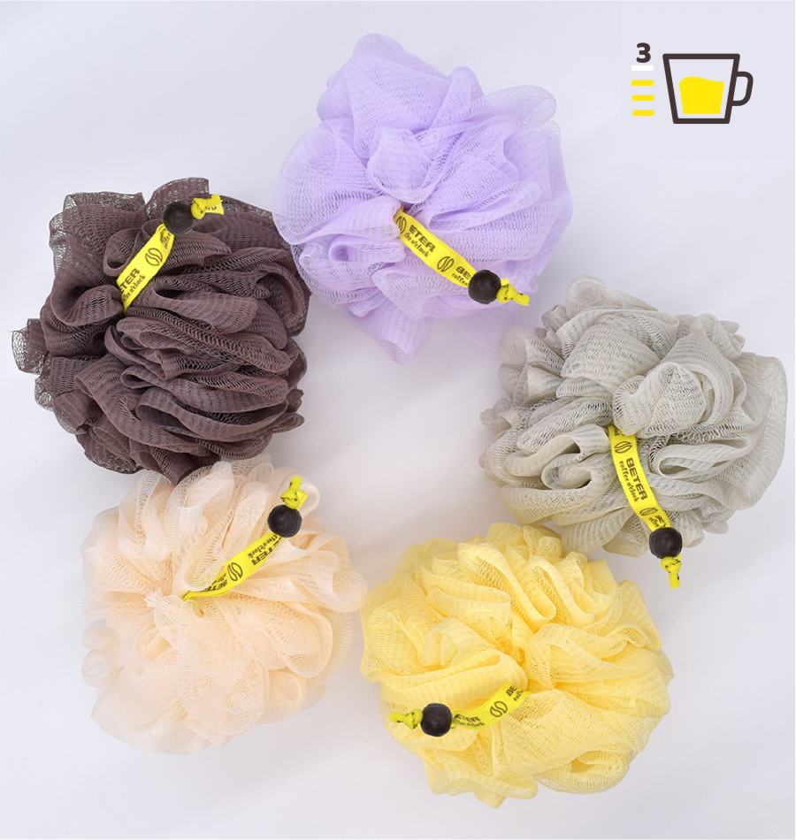 Coffee O clock shower puff Ref: 22225