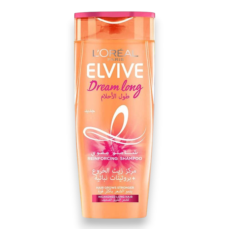 Said Salem L'Oréal Paris Elvive Dream Long shampoo bottle for weakened long hair with black cumin oil and keratin
