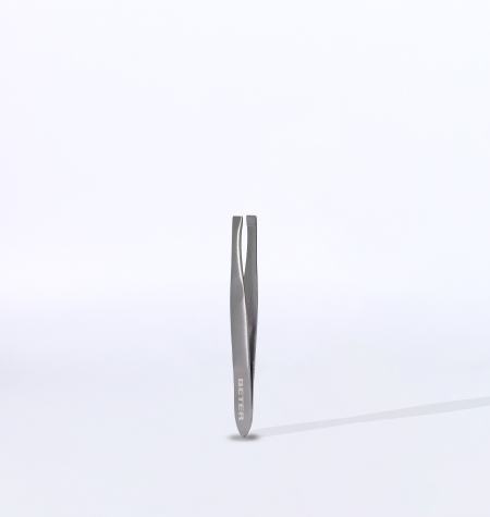Stainless steel straight tip tweezers Reference: 34036