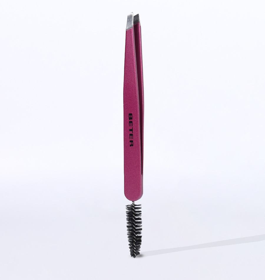 Tweezers with spoollie 2-IN-1 Brow definer Ref: 44242