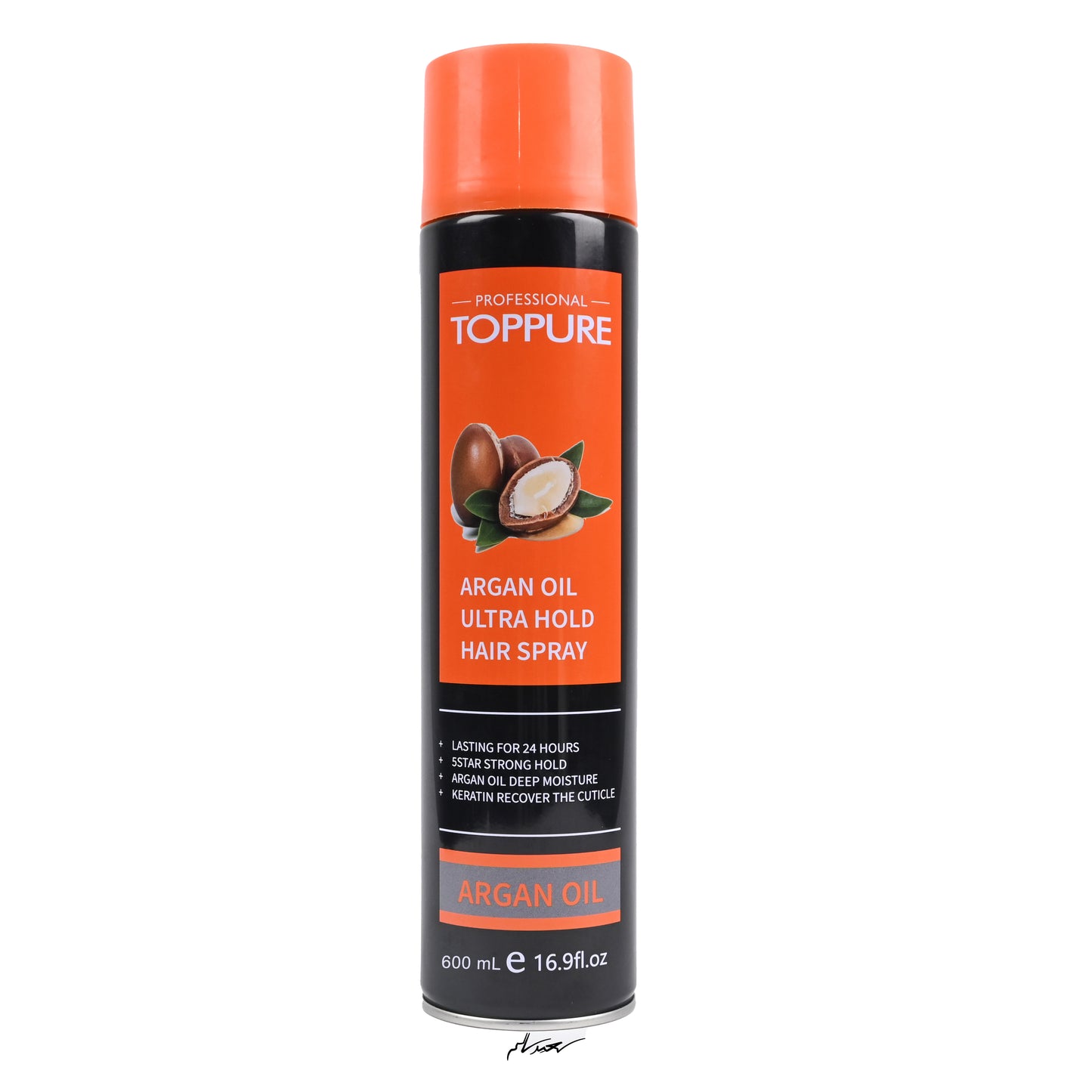 Top Pure Argan Oil Ultra Hold Spray 600ML