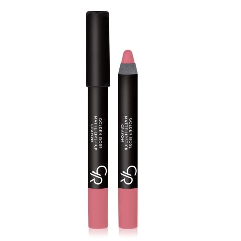 Golden Rose Matte Lipstick Crayon No. 12