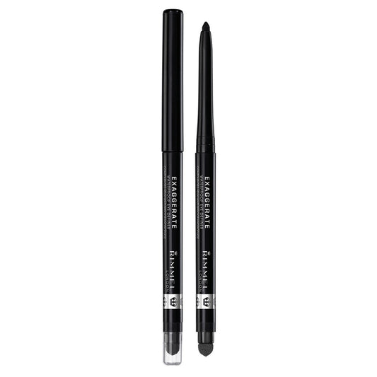 Rimmel London Exaggerate Waterproof Eye Definer (Shade 262 - Blackest Black)