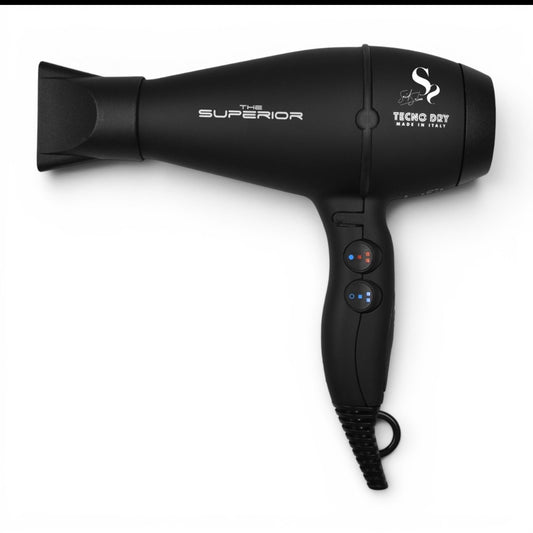 Tecno Dry Superior Black Matt Hair Dryer