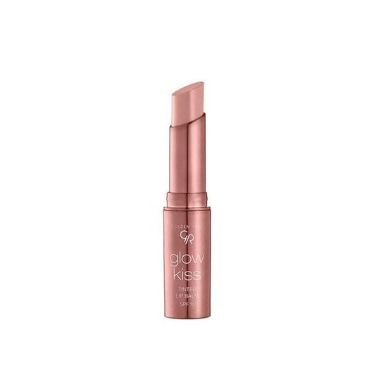 Golden Rose Glow Kiss Tinted Lip Balm in shade 01, "Vanilla Latte,"