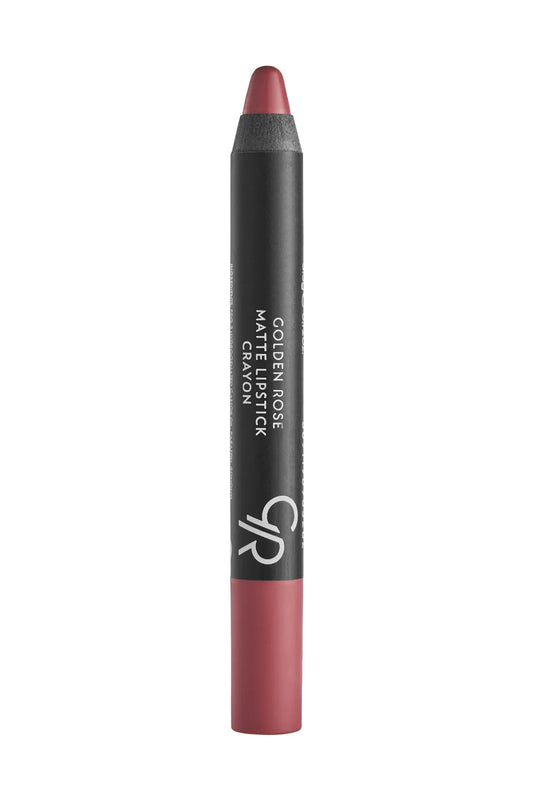 The Golden Rose Matte Lipstick Crayon in shade No. 13