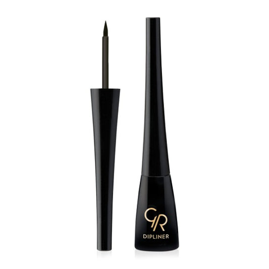 Golden Rose Dipliner Liquid Eyeliner in Black