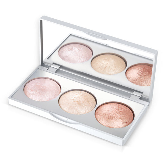 The Golden Rose Strobing Highlighter Palette
