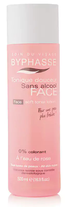 Byphasse Soft Toner Lotion (500ml - Pink)