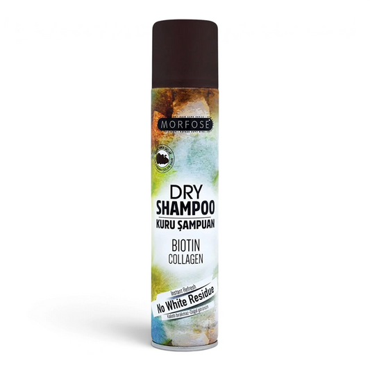 Said Salem Morfose brown dry shampoo spray with biotin and collagen for instant hair volume and no white residue
