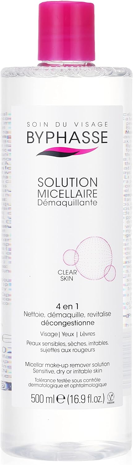 Byphasse Micellar Makeup Remover Solution Waterproof (500ml)