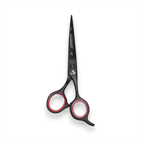 Pakistanian Metal Professional Black & Red Scissors  - Code: 1043