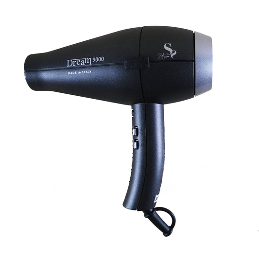 Dream9000 Tecno Dry Hair Dryer Black Matt