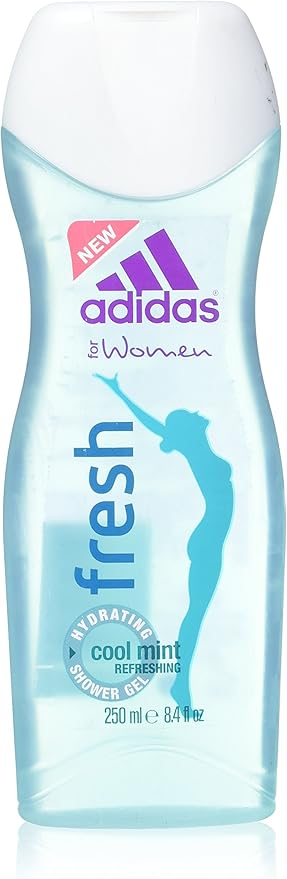 Adidas For Women Fresh Cool Mint Hydrating Shower Gel
