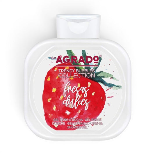 AGRADO Sweet Strawberries Bath and Shower Gel 750 ml