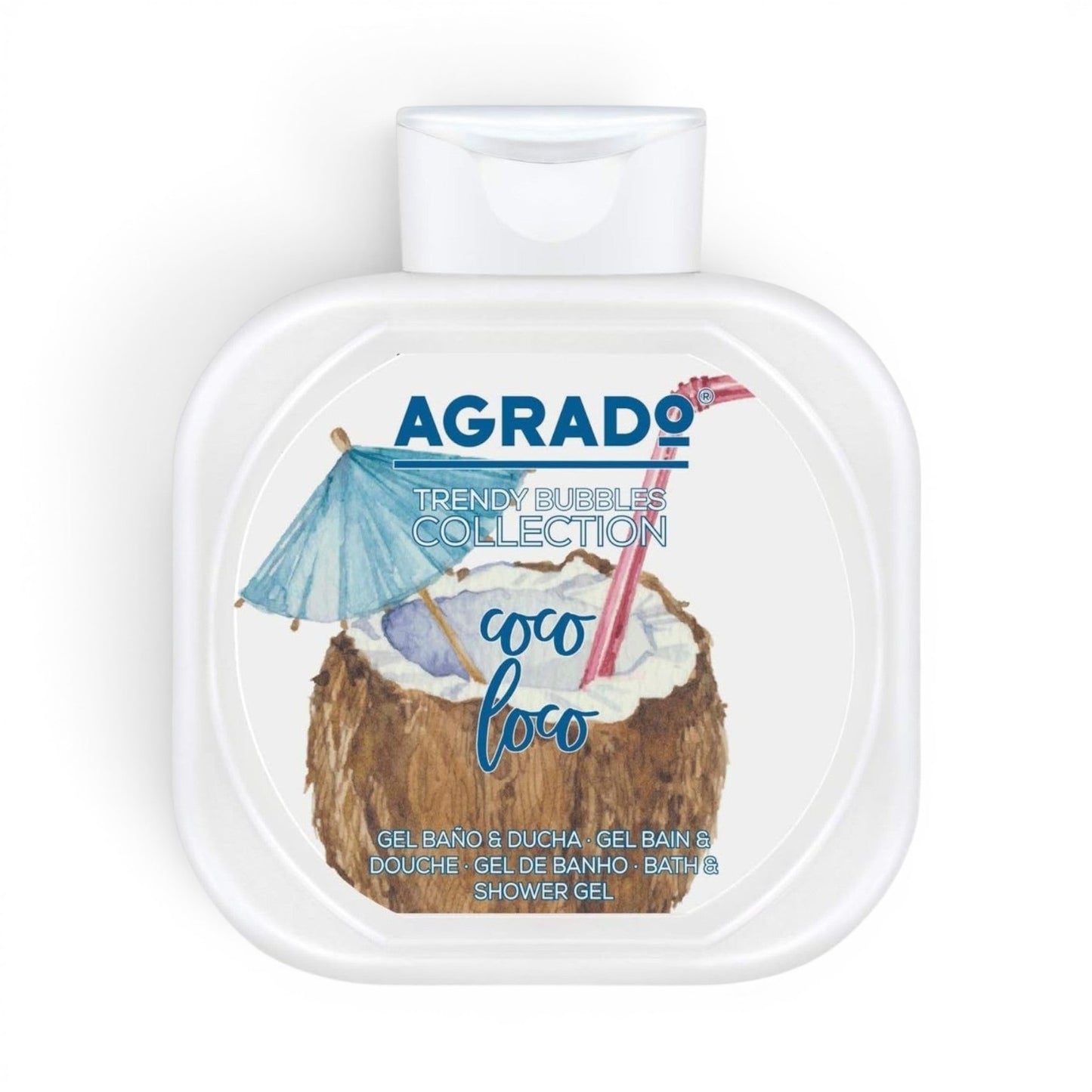 Agrado Coco Loco Bath and Shower Gel 750 ml