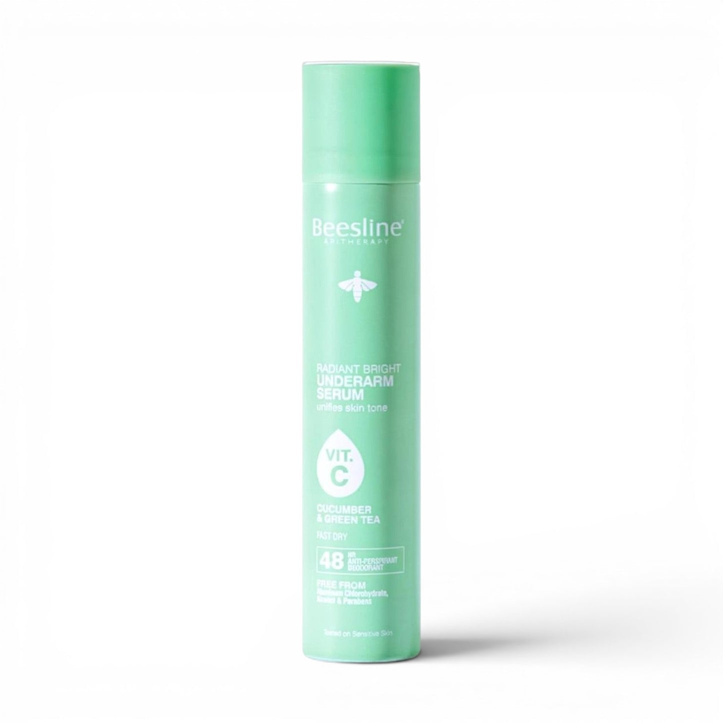 Beesline Radiant Bright Under-arm Serum, Cucumber & GreenTea - 150 ML