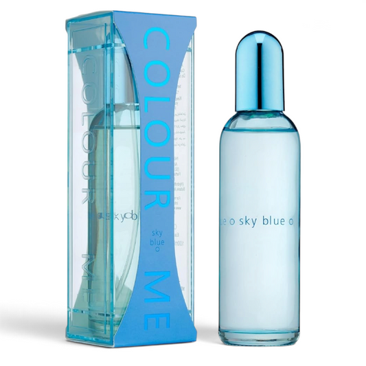 Said Salem Colour Me Blue Eau de Parfum 100ml fragrance bottle and matching blue box packaging