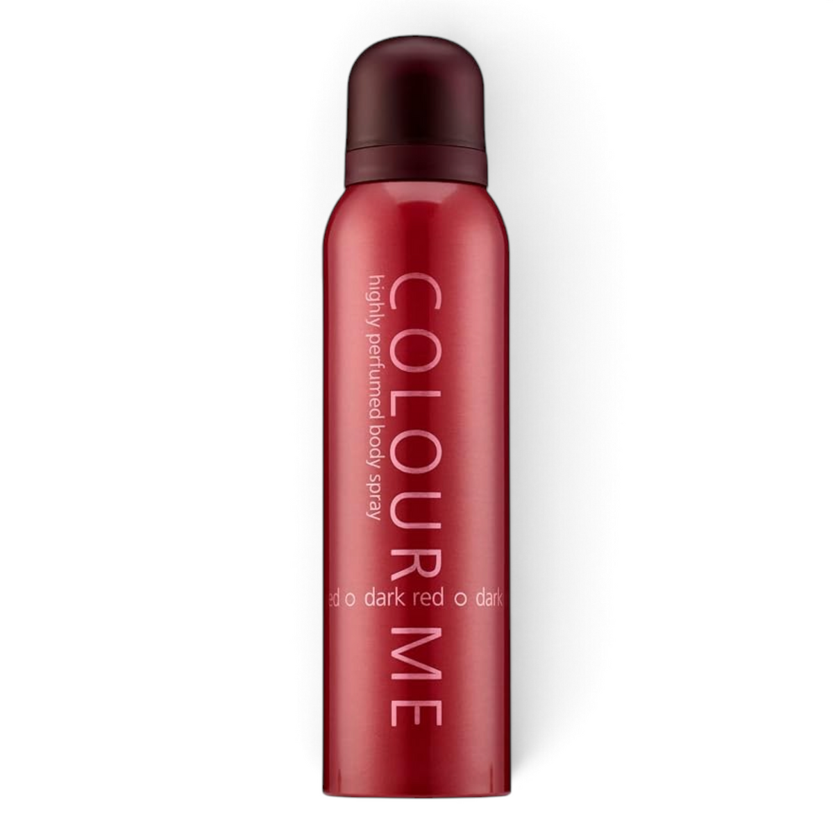 Said Salem Colour Me Dark Red body spray for women in a sleek 150ml deep red canister for long-lasting fragrance.