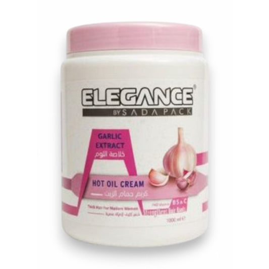 Elegance Hair Oil Cream Garlic 1000gm